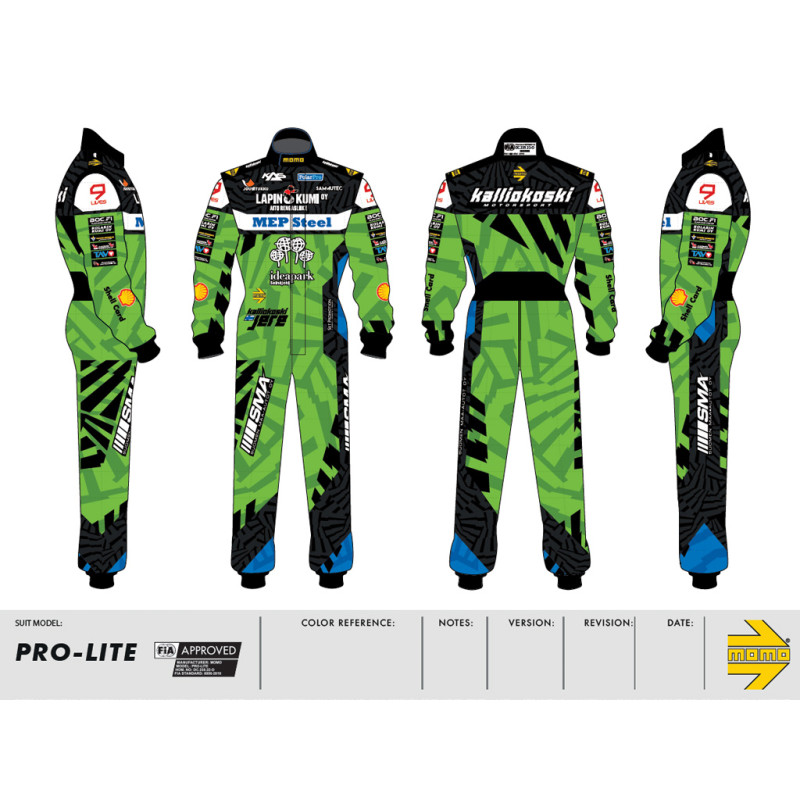 MOMO ProLite Custom Race Suit